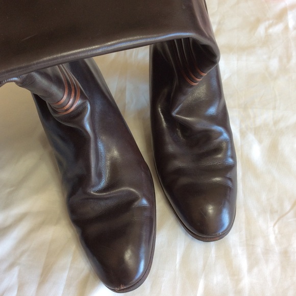 A. Testoni leather in/out boots - Picture 3 of 4